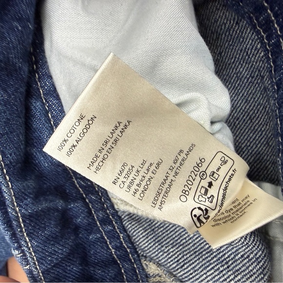 Anthropologie Pilcro Curve High Rise Barrel Leg Wide Jeans - Picture 8 of 8